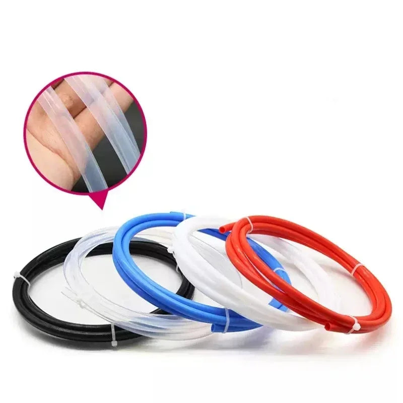 3D Printer Parts 1-5M PTFE Tube Pipe Bowden Extruder ID0.3mm -ID3.38mm black, red, blue, yellow  Tube
