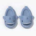 2024 Men EVA Shark Sandals Women Outdoor Beach Thick Soled Slippers Adult Non-slip Summer Slides Couple Cute Solid Color Shoes