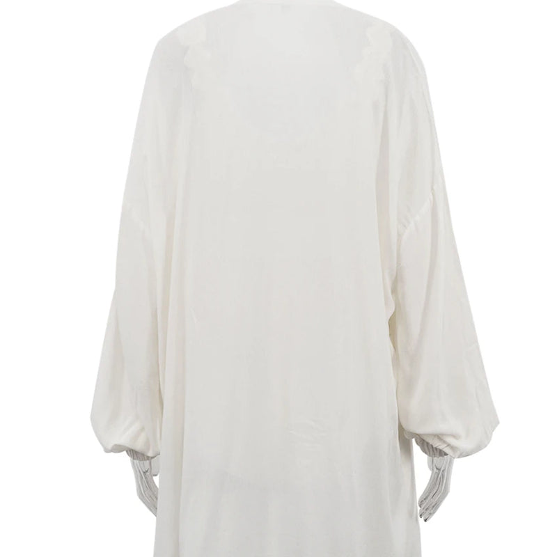 Marthaqiqi Casual Women Nightgowns Set V-Neck Sleepwear | SAMAG