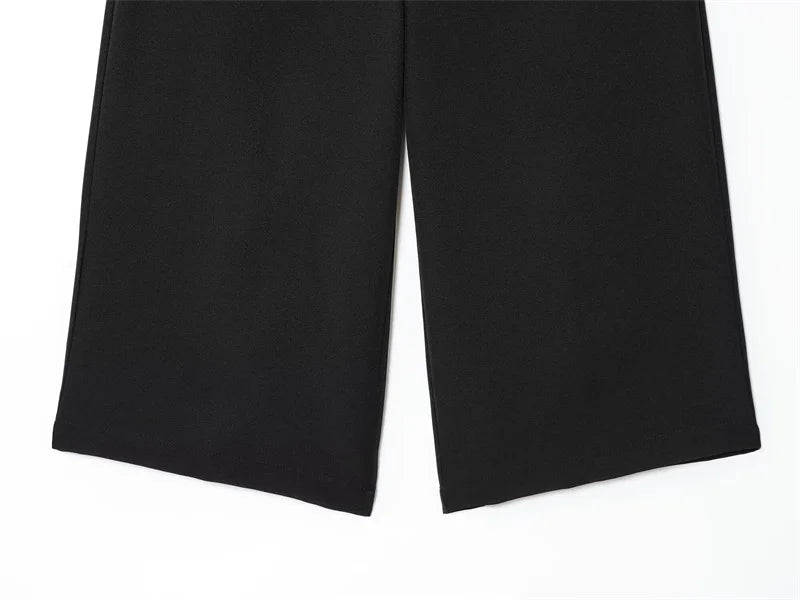 Women's Shorts New Summer Black Cropped Simple Casual - View 4 | SAMAG