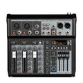 4 / 7 Channel Audio Interfacer DJ Mixer Sound Board 99-Bit DSP Effect USB Audio Mixer Effects +48V Phantom Bluetooth for Karaoke