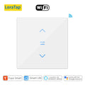 LoraTap Tuya Smart Life WiFi Curtains Blinds Switch Roller Shutters Motor Switch Backlight Style Google Home Alexa Voice Control