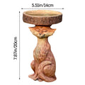 Garden Decoration Outdoor Birds Birdbath Polyresin Antique Garden Bird Decor water Fountain Yard Bath Garden Home For Resin