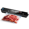 220V Electric Vacuum Sealer Packaging Machine with Free 15pcs Vacuum Bags Machine Household Black Food Vacuum Sealer