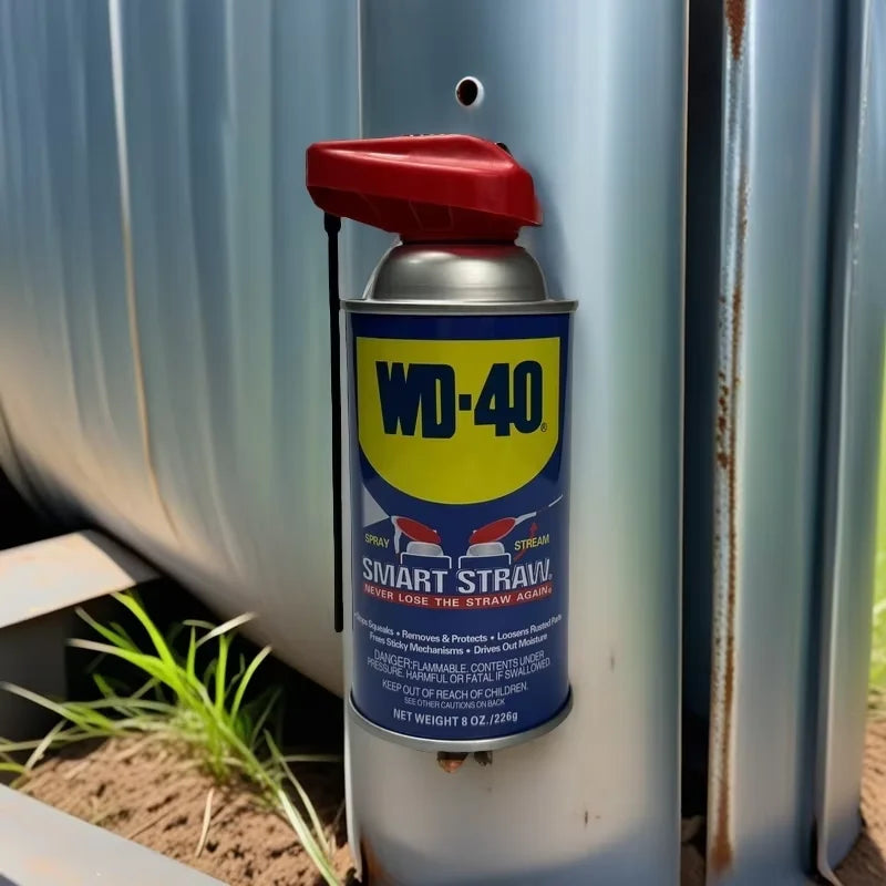 WD40 Smart Straw Spray Diversion Safe Stash Can with Hidden Compartment for Keys, Cash and Valuables (8 oz - View 5 | SAMAG