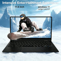 AKPAD 2 In 1 Laptop 11.6 Inch Touch Screen 8GB RAM 128GB 256GB 512GB 1TB SSD Intel N4020 Black Tablet PC Portable Notebook