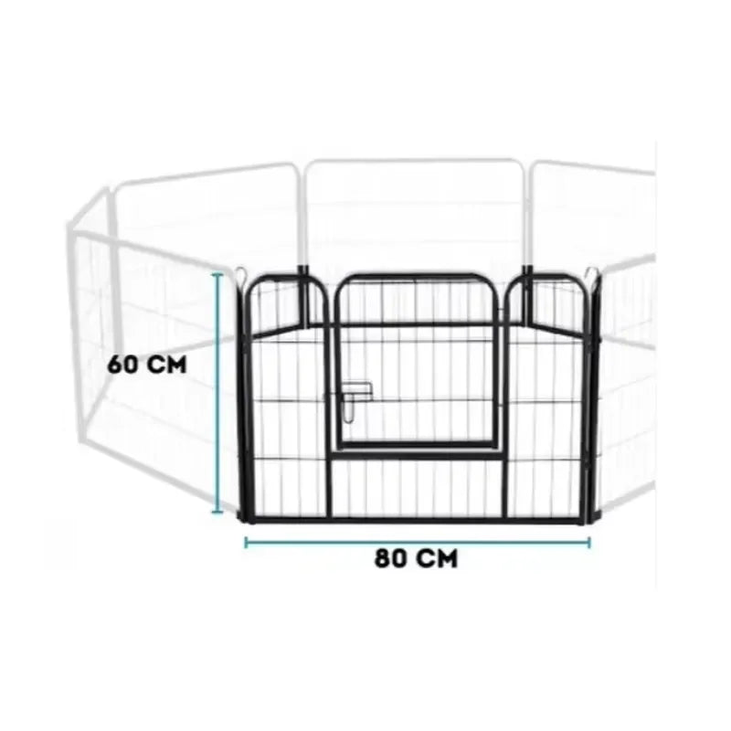 for Metal Wire Puppy Pen Dog Crate Kennel House for Exercise Training Foldable Playpen Top Quality