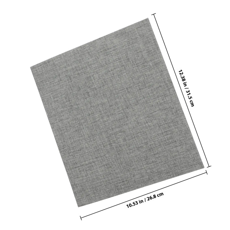 A4 3 Ring Binder Sturdy Fabric Covered File Folder for Organizing Papers Presentations Projects At Home Sheet Organizer
