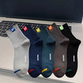 5 Pairs Men's Anti-Odor Thick Long Socks - New Autumn | SAMAG