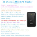 4G GPS Tracker Car 4G GPS Locator Anti-Lost Device Health Monitoring Pedometer For Children And The Elderly Tracking