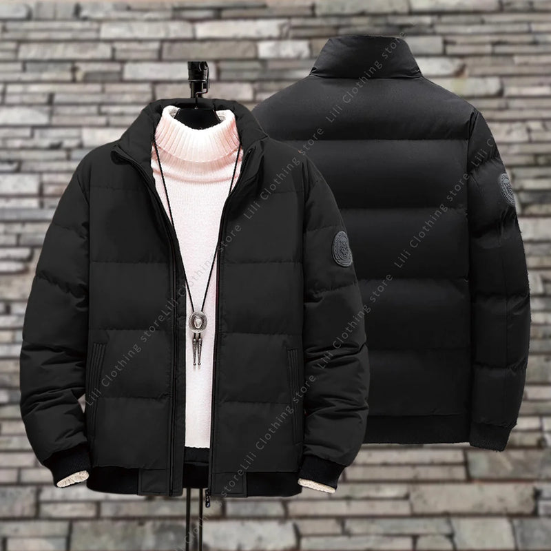 Los anegles Men's Down Jackets Winter Jackets Thick Warm High-quality fashion Parkas Coats Clothing Fashion Men Puffer Jacket