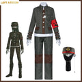 Anime Game Korekiyo Shinguji Cosplay Costume Wig Dark Green Military Uniform Coat Hat Full Set Man Woman Halloween Carnival Suit