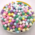 20/100/200/300/500pcs Cat Toys Cute Funny Stretch Plush Ball Cat Toy， Ball Creative Colorful Interactive Cat Puff Balls Chew Toy