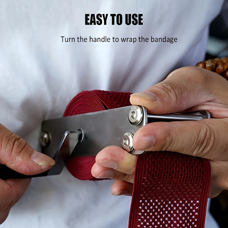 Portable Iron Boxing Hand Wrap Roller, Manual Sports | SAMAG
