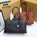 Handbag Large Capacity Leather Women's Bag Boston Shoulder Exquisite Unique Versatile Fashion Hand Carry Classic Elegant High