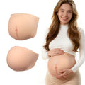 LERVANLA Skinless Silicone Belly Lightweight  Fake Pregnant Belly Props Transformation  Unisex Belly Oversized Twins Cosplay