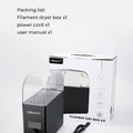 Creality Filament Dryer Upgrade Fan Filament Dry Box 1KG PLA PETG ABS TPU Filaments Dehydrator Storage Box Filament Spool Holder