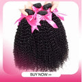 ISEE HAIR Mongolian Kinky Curly Hair Bundles 100% Human Hair Extensions Nature Color Buy 1/3/4 Bundles Thick Kinky Curly Bundles