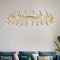 Black Chandelier Living room Foyer Hotel Large Chandelier Indoor Nordic Post Modern Loft Industiral Vintage Chandelier Lighting