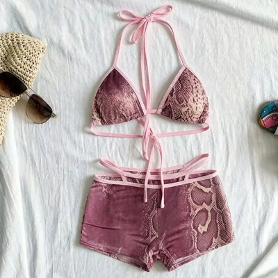 Summer Ins Style Sexy Beach Leisure Spice Girl Snake | SAMAG