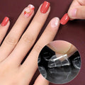 Double Side Nail Glue Sticker Adhesive Tabs for Fake Nails Supre Sticky Waterproof Breathable Nail Jelly Glue