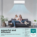 18,000 BTU Mini Split AC & Heating System, 230V Indoor & Outdoor Wall-Mounted Units with WiFi, Installation Kit, Custom