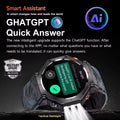 T-Rex 3 Ultra Military Grade GPS Smart Watch 10ATM Waterproof Compass Altimeter Barometric AMOLED Men HD Call Sports Smartwatch