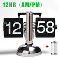 Automatically Page Turning Flipping Clock for Modern Home Office Decoration.Full of Sense of Technology.A Battery Included.