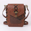 Light brown vintage costume accessories belt bag unisex bag belt Halloween role play accessories