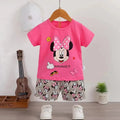 Baby Girl Summer Outfit Set Short Sleeve T-shirt | SAMAG