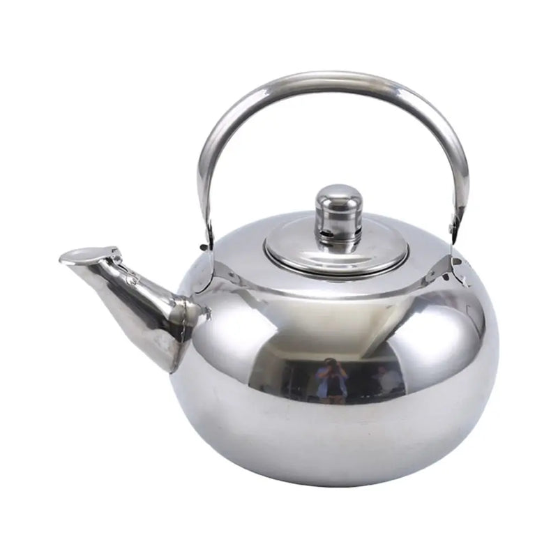 Stainless Steel Water Kettles Teapot With Infuser Filter Coffee Kettle Green Tea Jug Home Office Tea Coffee Tools Cookware