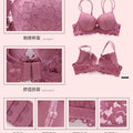 Lingerie  Sexy Bra Set  Women Push Up Lenceria Mujer Femme Underwire Langerie Girl Bralette Bras And Panty Feminina Lace Underwe
