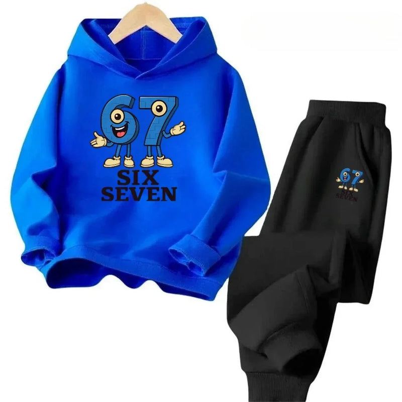 Steal a Brainrot Tracksuit 67 Six Seven Print Kid's - View 8 | SAMAG