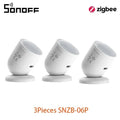 SONOFF SNZB 06P Zigbee Human Presence Sensor SNZB-06P Detector Motion Light Sensing Smart Home Automation Work with Alexa Google