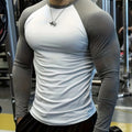 Men's quick drying soccer and basketball tight fitting top, high elasticity cycling compression training suit