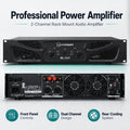 XLi 3500 Power Amplifier – Professional Audio DJ Equipment for Line Array Speakers Subwoofer Speakers Stage Wedding KTV Home Use