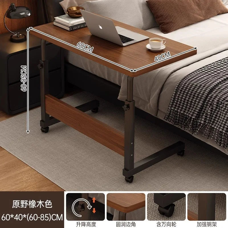 Factory Direct 2026 Bedside table Movable lifting tabl e Bedroom bedside writing ta ble Student home desk Laptop computer tab le