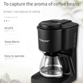 124Coffee Maker, 3-in-1 Single Serve Coffee Maker, Pod Coffee Maker for K-Pod Capsule Pods, Ground Coffee Maker, Leaf Tea Maker