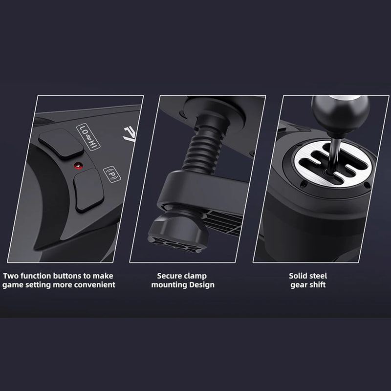 Original PXN-A7 Joystick with 6+1 Gear Manual Shift, Compatible with PXN Racing Game Wheel
