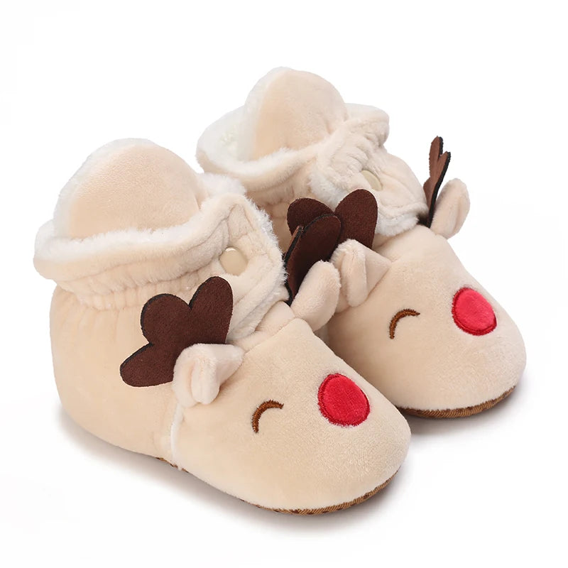 Winter Newborn Boys and Girls Cute Cartoon Cotton Shoes - View 14 | SAMAG