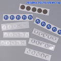 1/20/50Pcs 2.5cm NFC Labels Stickers Badges Label Sticker RFID Electronic Tag Rewritable Secret Key Sticker NFC Tags