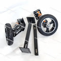Electric vehicle auxiliary wheel battery car balance support wheel anti-drop wheel cycling anti-skid two wheels