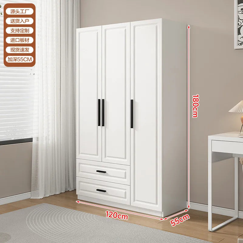 Dust Proof Modern Wardrobe Shelf Apartment Large Standing Wardrobe Minimalist Partition Vitrina Bedroom Furniture Accessories