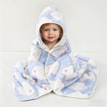 Cartoon Animal Baby Bath Towel, Soft Newborn Hooded Bath Towel, Small Blanket, Toddler Bathrobe, Warm Wrap Towel, Suitable for Both Boys and Girls