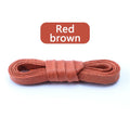 1Pair Waxed Cotton Shoelaces Waterproof Leather Shoelace Sneakers Boots Flat Laces for Shoes Accessories 70/90/120/150cm