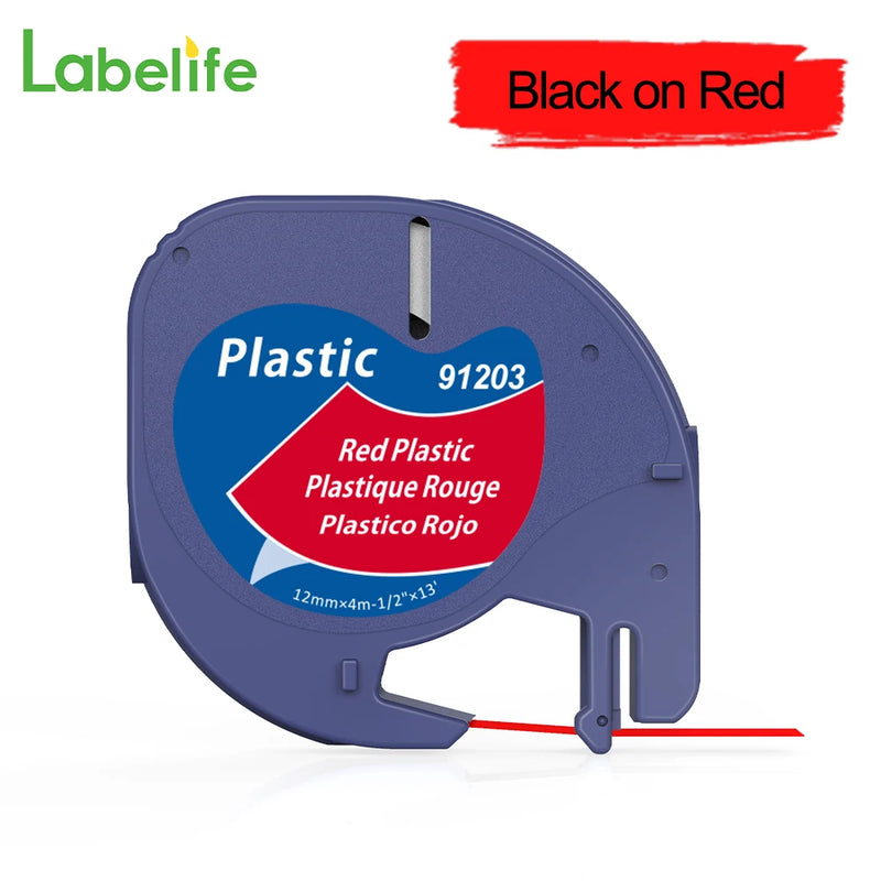 Labelife 91201 12267 91200 Compatible for DYMO LetraTag - Visuel 11 | SAMAG
