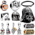 TOP Wars Charms Bracelet Beads 925 Sterling Silver Shadow Warrior Helmet Hot Series Womens Pendant DIY Jewelry Gifts | SAMAG