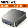 2026 Portable Mini PC Intel N150/i9 10980HK Windows 11 Pro Mini Computer 16GB RAM 1TB SSD Type-C WiFi 6 BT5.2 Gaming PC Desktop