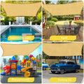 Triangular & Quadrilateral Sun Shade Sail Breathable UV | SAMAG