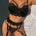 Sexi Babydoll Lace Bra And Panty Set Perspective Sex Erotic Costumes Lingerie Set Underwear Dress Porn Sexy Lingerie For Women